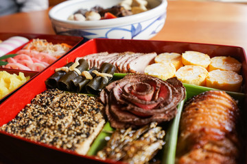Japanese New Year dishes 