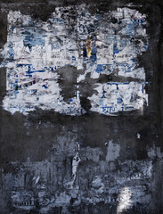 old poster on the wall