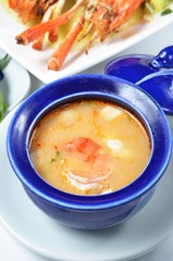  Tom Yum Goong - Hot and sour seafood  soup