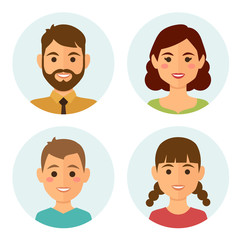Family avatars