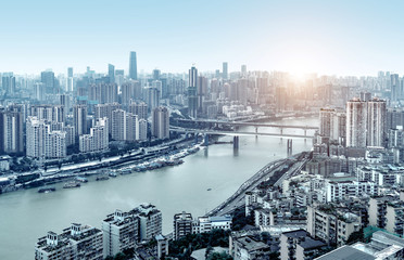 Fototapeta na wymiar Chongqing city landscape