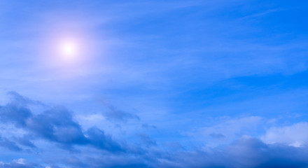 Obraz premium Sun and sky