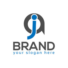 JA, Letter J and A, Logo Design Element