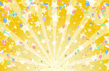 スター　紙吹雪　ガーランド　バルーン