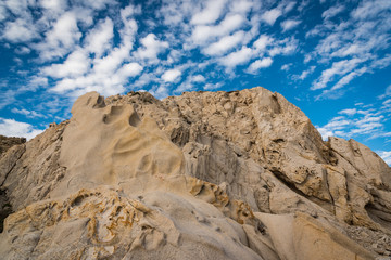 Fototapeta na wymiar Sand stone formations in Mexico