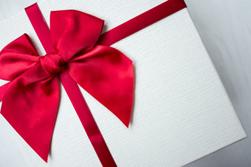 Gift box decoration for Christmas, new year, valentine day