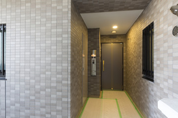 マンションのプライバシー性に優れたアルコーブ