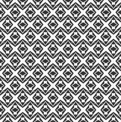Abstract geometric Seamless pattern . Repeating geometric Black and white texture. geometric decoration