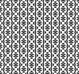 Abstract geometric Seamless pattern . Repeating geometric Black and white texture. geometric decoration