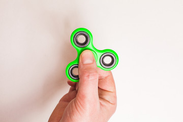 bright spinner in the hands