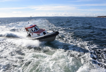 Übungsfahrt DGzRS auf der Ostsee