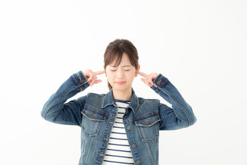 うるさい・女性