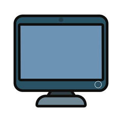 Fototapeta premium monitor computer icon image