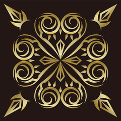 トライバルデザイン。ステッカー。タトゥー。