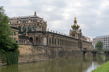 Fototapeta na wymiar Bildergalerie in Dresden Zwinger