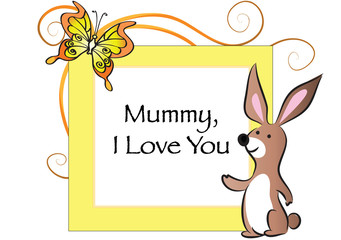 Fototapeta premium happy mothers day card