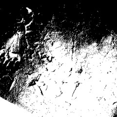 Grunge black textures on white background. Template for business