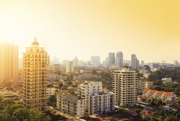 Obraz premium Skyscrapers in Penang, Malaysia
