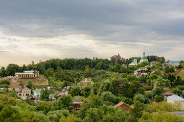 Aerial view of Vladimir city, Russia
