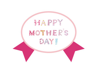 母の日のロゴデザイン。バナーデザイン。素材集。