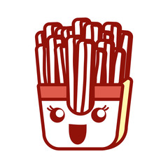 kawaii french fries icon