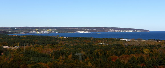 Obraz premium Insel Rügen, Prora, Mikran, Sassnitz, jasmund