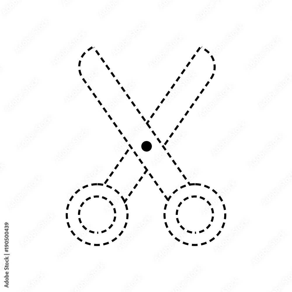 Poster scissors icon image