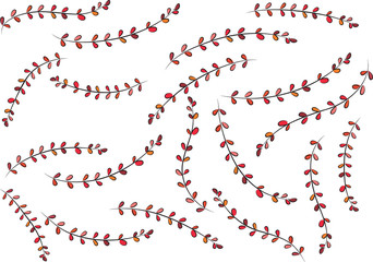 Plant with leaf background