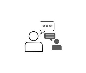 People communication icon