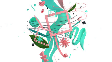 Fototapeta premium Abstract creative background