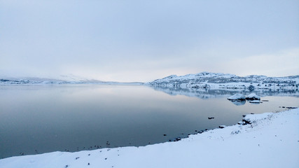 Iceland winter landscapes