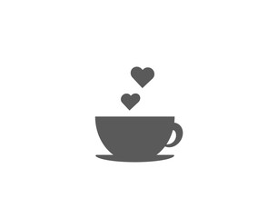 Valentine tea cup  icon