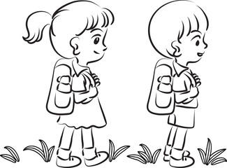 kids with speech bubble