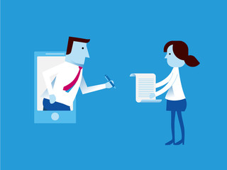 Corporate communications business infographic concept