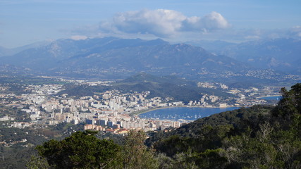 Ajaccio, panorama
