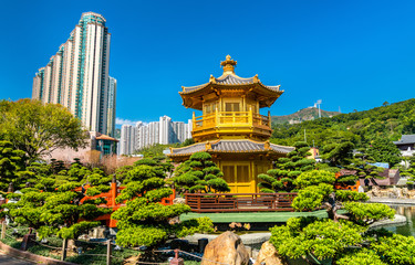 Fototapeta premium Pavilion of Absolute Perfection in Nan Lian Garden, Hong Kong
