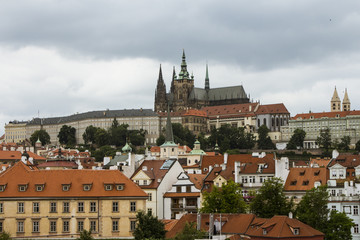 Naklejka na ściany i meble View of the Old Town of Prague. Czech Republic