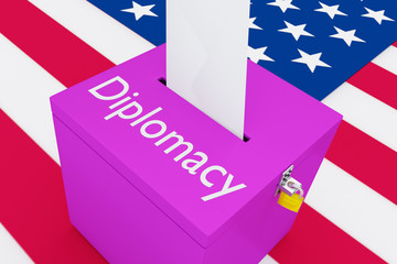 Diplomacy - political concept
