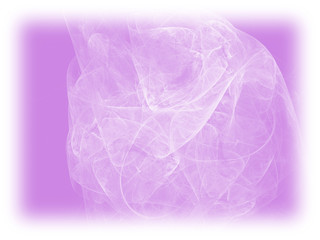 Violet color toned monochrome abstract fractal illustration. Faded background