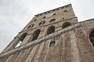 Fototapeta premium Palazzo dei Console. Gubbio. Italy.