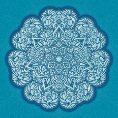 Hand drawn decorative mandala