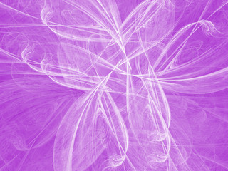 Violet color toned monochrome abstract fractal illustration.