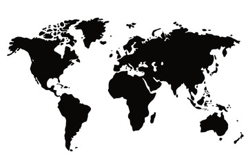  World map design. Vector illustration