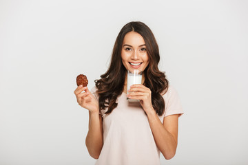 Portrait of a smiling young asian woman