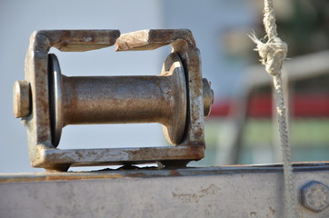 old boat detail