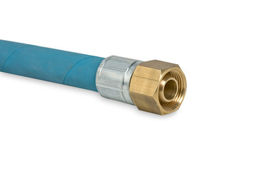 technical details construction assembly metal materials mechanisms technology liquid adjustment bronze copper rubber gasket white background isolate