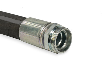 technical details construction assembly metal materials mechanisms technology liquid adjustment bronze copper rubber gasket white background isolate