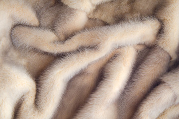 Mink coat. The texture of their hair. Close up mink fur © Елена Швоева