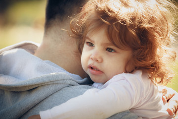 father with the baby