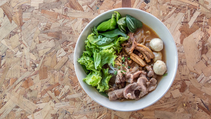 asian noodles soup